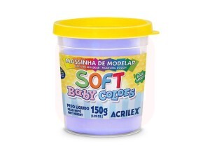 Massa de Modelar 150g Soft Lilás - Acrilex