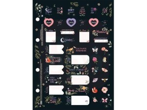 Bloco de Fichário Capricho 80 Folhas - Tilibra