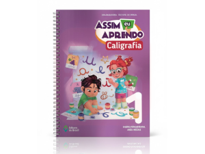 Livro Assim Eu Aprendo – Caligrafia 1